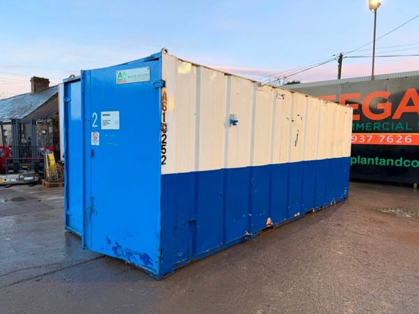 21 x 8 SHIPPING CONTAINER SITE STORAGE...1055 377231278