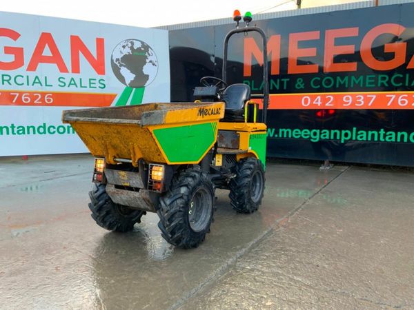 MECALAC HI TIP 1 TON DUMPER...1,094 hrs...0073 T 377231352