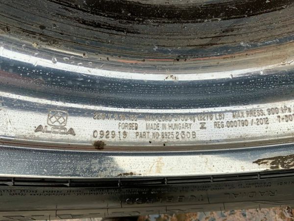 Scania R-Series ALCOA DURABRIGHT ALLOYS & TYRES. 377231315