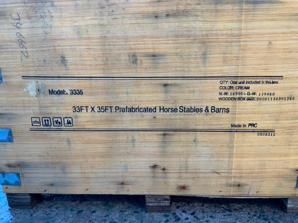 33ft  x 35ft  PORTAL FRAME STORAGE BARN ......725. 377231473