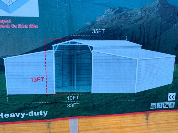 33ft  x 35ft  PORTAL FRAME STORAGE BARN ......725. 377231478
