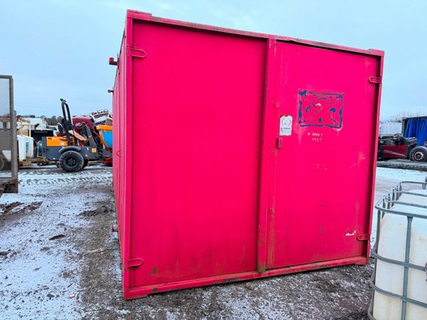 20 ft SITE STORAGE CONTAINER with racking....1053T 377231490