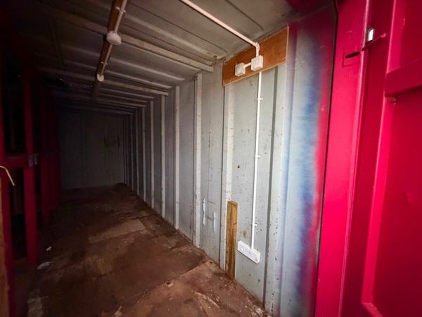 20 ft SITE STORAGE CONTAINER with racking....1053T 377231495