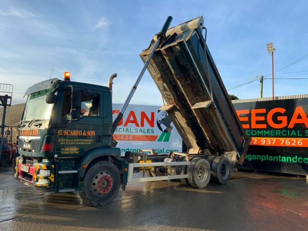 Man TGM 26 TON STEEL TIPPER  EASY SHEET COVER. 377231693