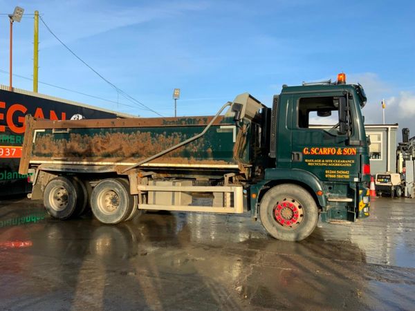 Man TGM 26 TON STEEL TIPPER  EASY SHEET COVER. 377231697