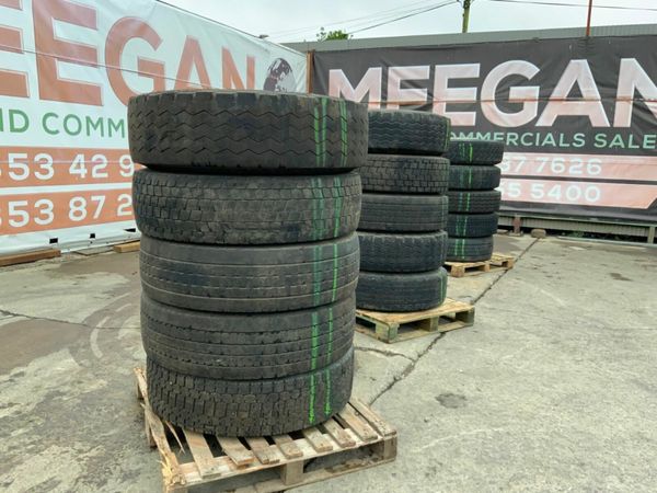PART WORN / USED TRUCK TYRES.........22.5. 377231896