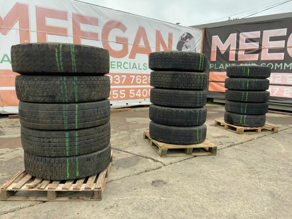 PART WORN / USED TRUCK TYRES.........22.5. 377231897