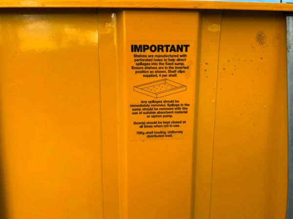 HAZARDOUS SUBSTANCE STORAGE CABINET.....308 377231812