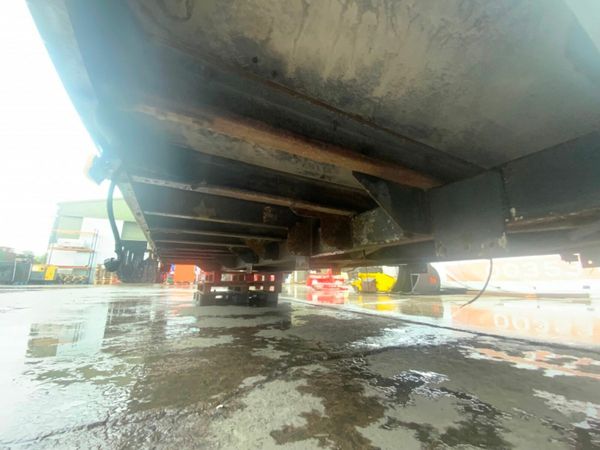 18ft DROP SIDE BODY...REAR HIAB CRADLE. 377231947