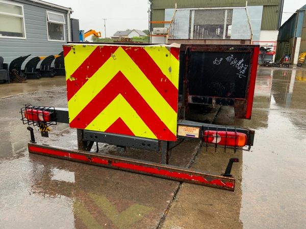 18ft DROP SIDE BODY...REAR HIAB CRADLE. 377231949