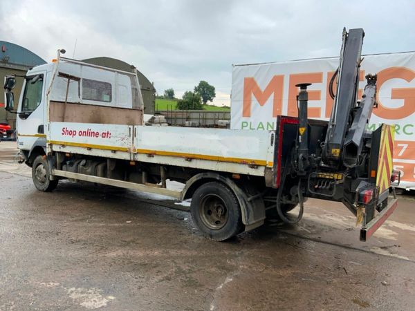 18ft DROP SIDE BODY...REAR HIAB CRADLE. 377231952