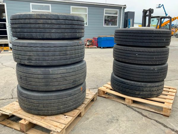 PART WORN TRUCK TYRES / RIMS..........22.5. 377231978