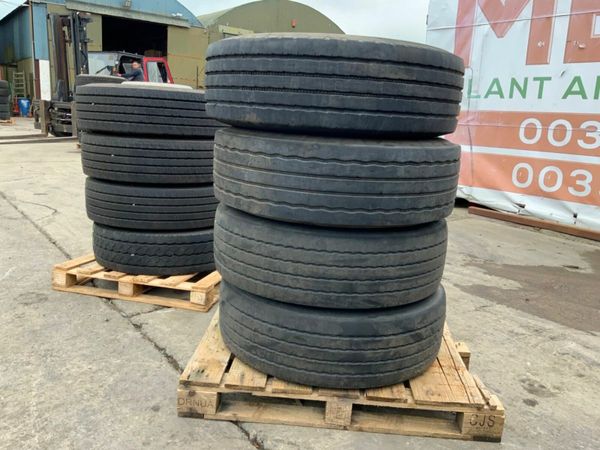 PART WORN TRUCK TYRES / RIMS..........22.5. 377231985