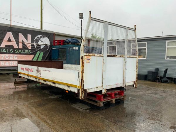 18ft DROP SIDE BODY...REAR HIAB CRADLE. 377231933