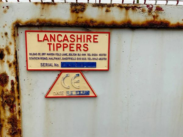 18ft DROP SIDE BODY...REAR HIAB CRADLE. 377231936