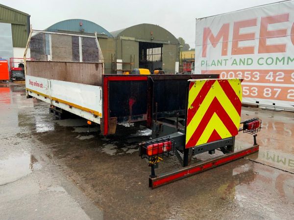 18ft DROP SIDE BODY...REAR HIAB CRADLE. 377231938