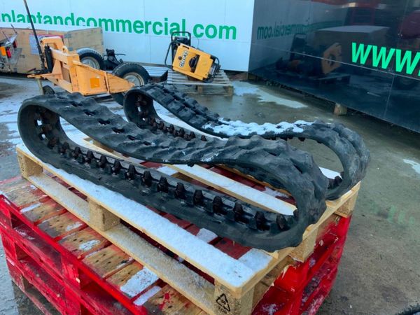 JCB 808 MICRO DIGGER RUBBER TRACKS. 377232080