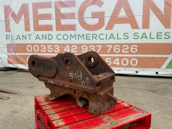 HYDRAULIC Quick hitch ....100mm PINS......161wa. 377232089