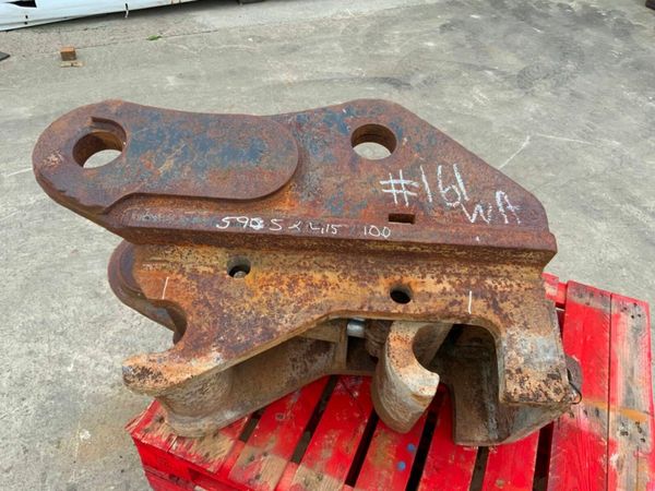 HYDRAULIC Quick hitch ....100mm PINS......161wa. 377232090
