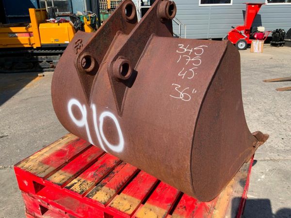 36" GEITH DIGGING BUCKET....45mmPINS......910-36. 377232124