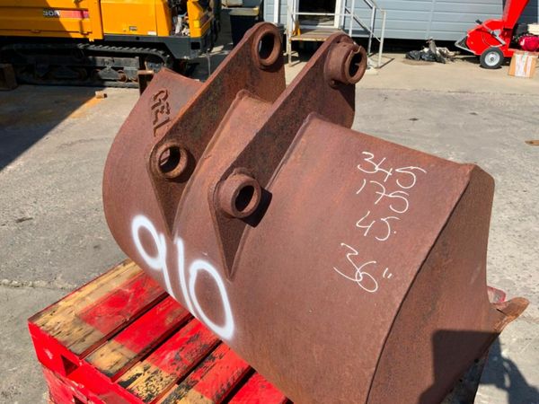 36" GEITH DIGGING BUCKET....45mmPINS......910-36. 377232127