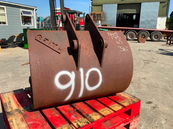 36" GEITH DIGGING BUCKET....45mmPINS......910-36. 377232130