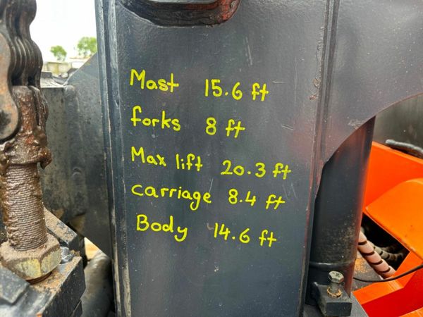 2014 DOOSAN 11 / 12 TON FORKLIFT .... 5,455 Hrs.. 377232638