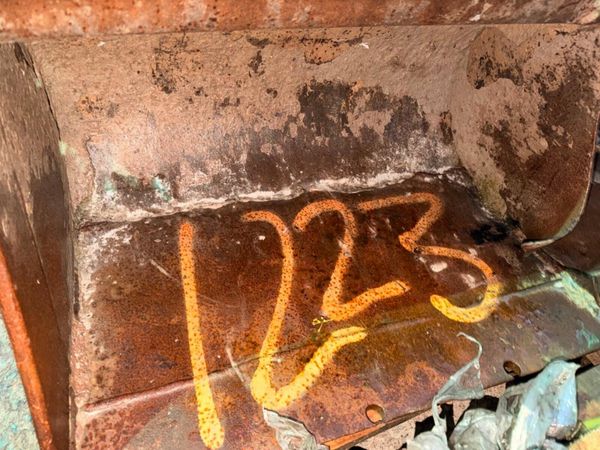 60" RHINOX GRADING BUCKET...45mm PINS....1223t. 377232976