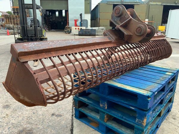 10ft SCREENING / DRAIN CLEANING BUCKET.....1208t. 377233063