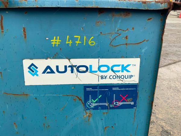 2020 CONQUIP AUTOLOCK TIPPING SKIP........4716 377233349