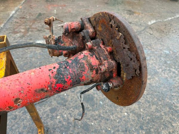 2008 IVECO DAILY 3.5 TON REAR AXLE 377233527