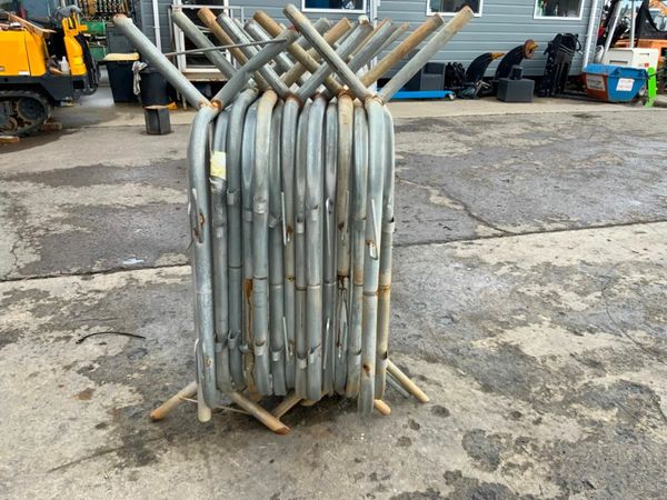 15 of GALVANISED PEDESTRIAN BARRIERS..4856-15 377233857