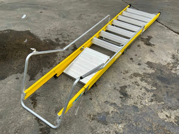 8 STEP FIBRE PLATFORM ACCESS LADDER.......0442. 377233906