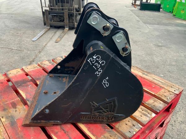 18" RHINOX MINI DIGGER BUCKET....35mm....208w. 377234016