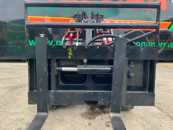 MINI SKID STEER SIDE SHIFT FORK CARRIAGE...338w. 377234126