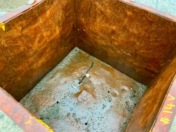 SCRAP METAL  STILLAGE / STORAGE CRATE......14v. 377234486