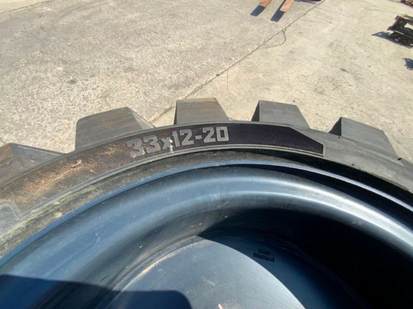 UNUSED CAMSO 33 x 12 -20 RIMS / TYRES......4490. 377234655
