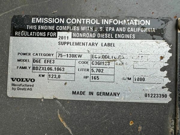 2011 VOLVO Ec 210 CL TRACK MACHINE....11,824 hrs. 377235057