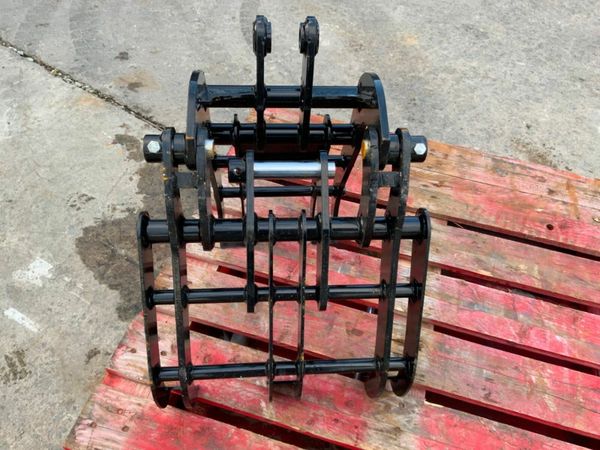 MINI DIGGER MANUAL GRAB....25mm PINS...   255W 377235004