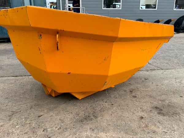 3t SWIVEL DUMPER TIPPING SKIP............1230. 377235383