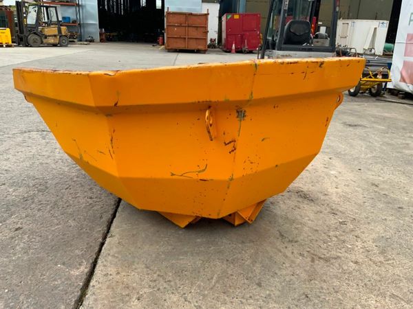 3t SWIVEL DUMPER TIPPING SKIP............1230. 377235387