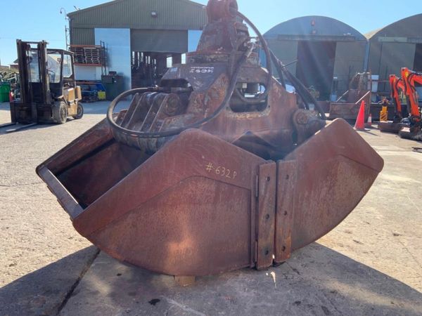 KINSHOFER C60H-125 CLAMSHELL BUCKET......631P 377235742