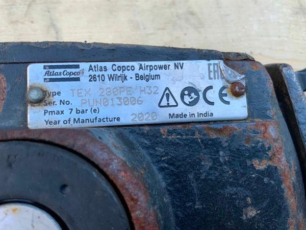 ATLAS COPCO 280pe PNEUMATIC BREAKERS...1081. 377235962