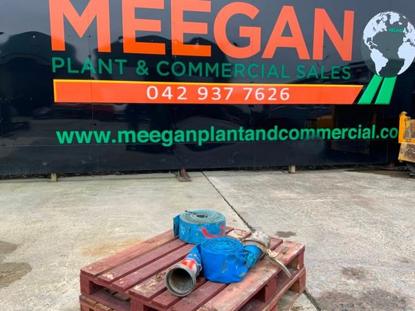 6" LAYFLAT TRANSFER HOSE.......BAUER ENDS. 377235931