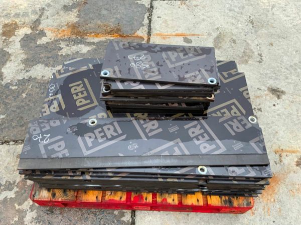 UNUSED PERI PANS. REPLACEMENT PLYWOOD. 377236453