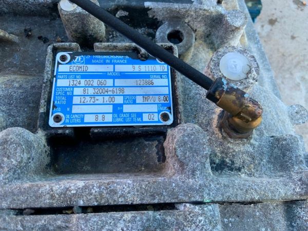 Man TGM D0836.  ENGINE..MANUAL GEARBOX. 377236535