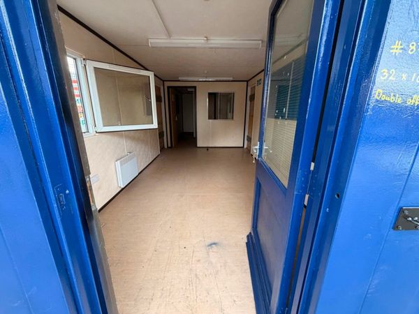 32 x 10 THREE ROOM SITE OFFICE CABIN.....876T 377236985