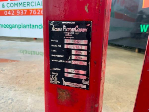 QUICK STEP POP UP ACCESS PLATFORM.....4755. 377237116