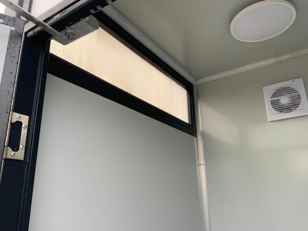 UNUSED DOUBLE SITE TOILET POD.....1132. 377237248