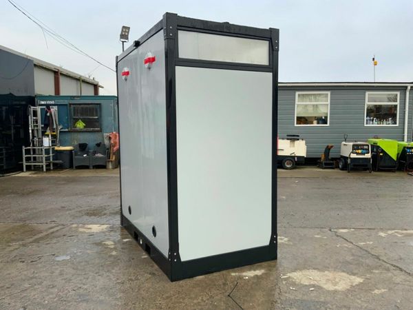 UNUSED DOUBLE SITE TOILET POD.....1132. 377237252